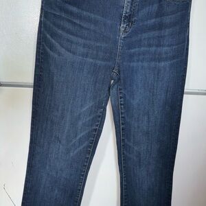 J crew Lookout High Rise Women's Jeans in Dark Blue 28T